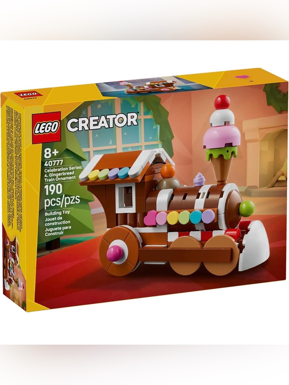 LEGO Creator Celebration Series Gingerbread Train Retired - New